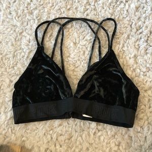 Pink VS Unlined Velvet Bra